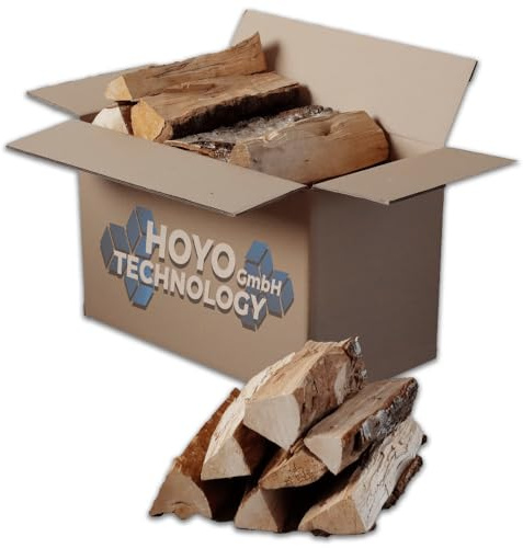 30 Kg Kaminholz Brennholz Feuerholz Grillholz Pizzaofenholz Birke trocken 33 cm Länge