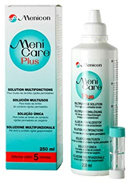 Menicare Reinigungshilfe, weiß, 250 ml + Etui