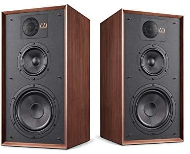 Wharfedale Heritage Linton 85 Walnuss Stereo-Lautsprecher (Paar) - 3-Wege Bassreflex