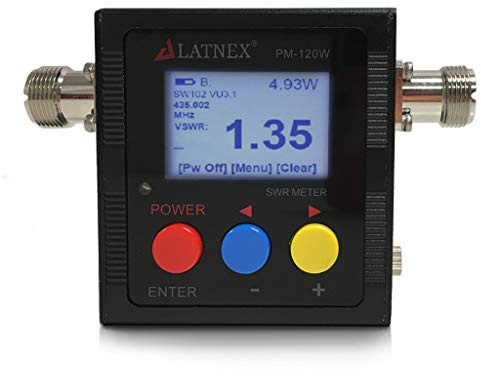 Leistungs-SWR-Messgerät Digitales VHF-UHF-Leistungs-SWR-Messgerät und Frequenzzähler (PM-120W)