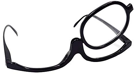 MEGAUK Schminkbrille Make up Brille Lesebrille Presbyopie Brille Sehhilfe Lesehilfe