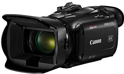 Canon LEGRIA HF G70 Camcorder 4K Full HD (UHD Videokamera 20fach Zoom, 3,5-Zoll LC-Display, Autofokus, Zeitlupe, Zeitraffer, 2 SD Kartenslots, MP4 Video Aufzeichnung, UVC HD Livestreaming) schwarz