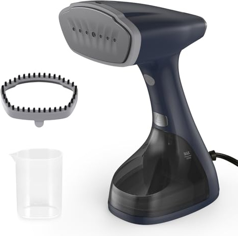 BEAUTURAL Steamer Dampfglätter für Kleidung | 1800W, Heizplatte, 2 Dampfstufen bis zu 28 g/min, Tropfstopp, Auto-Abschaltung, 260ml Wassertank