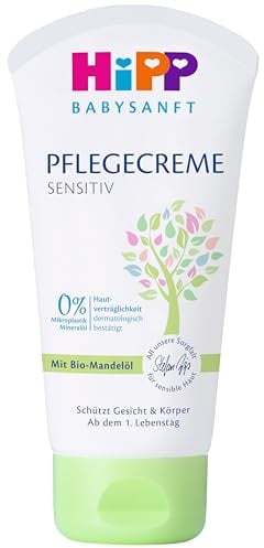 HiPP Babysanft Pflegecreme, 6er Pack (6 x 75 ml)