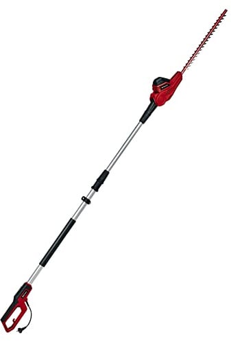 Einhell Elektro-Stab-Heckenschere GC-HH 5056 (500 W, 47 cm Schnittlänge, ausziehbar 170-250 cm, 20 mm Zahnabstand, 5-stufige Motorkopfverstellung)