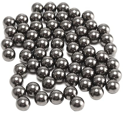 ColdShine 1000PCS Schleudermunition Kaliber 8mm Stahlkugeln Edelstahl Metallkugel für Steinschleuder Zwille Schleuder