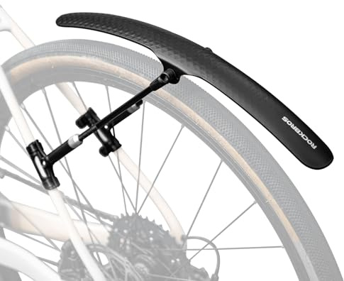 ROCKBROS Rennrad Schutzblech Spritzschutz für Vorne oder Hinten mit Schnellverschluss für 27,5 Zoll Fahrräder
