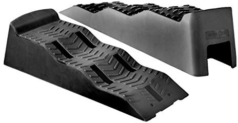 Brunner 7110105N.C03 Camping Auffahrkeile Leveller Ausgleichskeile Stufenkeile Equalizer, XL, Schwarz