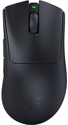 Razer DeathAdder V3 Pro - Leichte kabellose Ergonomische Esports-Maus (63g Leichtes Design, Focus Pro 30K Optischer Sensor, Mausschalter Gen-3, HyperSpeed Wireless) Schwarz