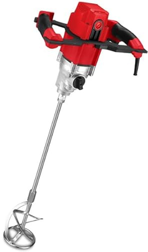 Hecht komfortables Rührwerk mit starken 1800 Watt – robustes 2-Gang-Metallgetriebe - Ideales Rührwerk - Mit großem Rührquirl und ergonomischem Griff - Rührwerk