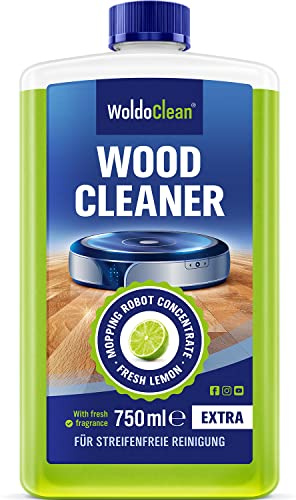 WoldoClean Reinigungsmittel für Wischroboter 750 ml – Holzböden und Dielen mit Frischeduft
