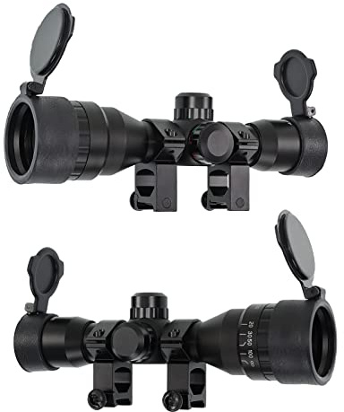 X-Bow FMA 4x32 AOIR – Zielfernrohr – auch Weite Distanzen erreichen | das Visier ist wasser-, nebel- und prellschlagfest, Scope für Luftgewehr und Armbrust