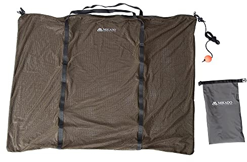 Mikado massiver Soft Mesh Karpfensack 120x90cm Carp Sack mit Transportsack