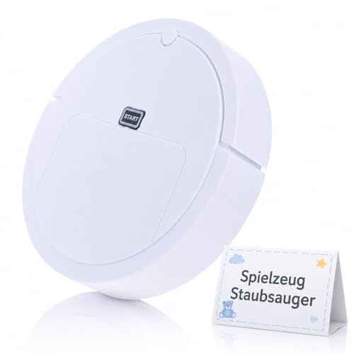 NUOBESTY Simulations-kehrmaschine Spielzeugstaubsauger Für Kleinkinder 1-3 Spiele Kinder Staubsauger Für Kinder Vorgeben Rollenspiel Spielzeug Fegender Baby Fang Den Ball Abs Weiß Puzzle