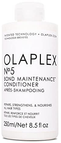 Olaplex Nº.5 Bond Maintenance™ Hair Strengthening Conditioner: Repairs Damage & Defend Against Future Breakage | Reduce Frizz | For Coily, Curly, Straight, and Wavy, 250 mL / 8.5 Fl. Oz.