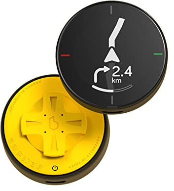 Beeline Velo 2 Navigationsgerät Ø46,4mm für Fahrrad + universelle Lenkerhalterung | Fahrrad Navigation