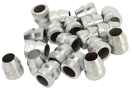 20 Stück Sicherheits-Rundaxt-Griffkeile, Stahlhammer-Spaltaxtkeil Hammer-Axt-Schlittengriff (18mm)