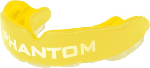 Phantom Mouthguard APEX Zahnschutz für Kinder - Boil & Bite Mundschutz für Kampfsport, MMA, Boxen und Muay Thai - Gelb