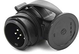 Volkswagen 000055300C Adapter 13-polig auf 7-polig Anschluss Anhängevorrichtung Anhängekupplung AHK