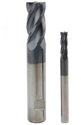 VHM Schaftfräser Nutenfräser Fräser TiALN vierschneidig Z 4, Durchmesser 7,0 mm