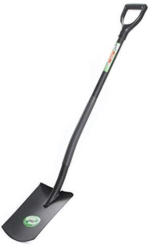 Gartenspaten Metallstiel Feldspaten Rund Schaufel Grabspaten 120cm Spaten
