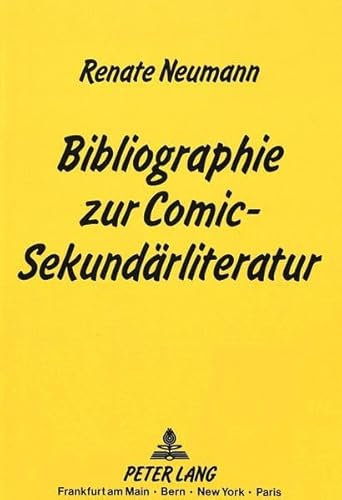 Bibliographie zur Comic-Sekundärliteratur