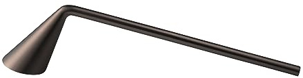 blomus Kerzenlöscher -NOX- | Farbe Burned Metal | Aus Zink und beschichtet; Maße 22 x 3,2 x 6 cm