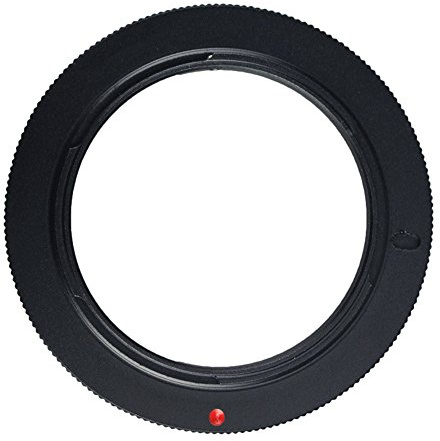 JJC Aluminiumkonstruktion Retroadapter für Canon EOS Fit Canon EF Mount Objektiv mit 58mm Filtergewinde