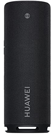 HUAWEI Sound Joy Lautsprecher, Tragbarer und Smarter Bluetooth Lautsprecher im Devialet Design, 79 dBA @2 m Devialet Quad Lautsprecher mit IP67-Wasserschutz, 26-Stunden Wiedergabezeit, Obsidian Black