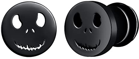 feilok Ohrring für Männer Fake Plug Grimace Ohrpiercing Ohrstecker für Männer Frauen Edelstahl Ohrringe Piercing