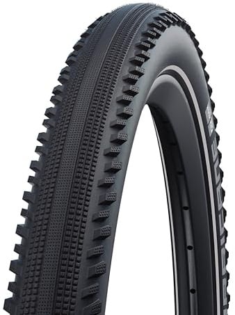 Schwalbe Fahrradreifen Hurricane – Allrounder Reifen 29x2,25 Zoll, 57-622 – All Terrain Reifen für MTB, Trekking Rad & e Bike - Wired Typ – ADDIX Performance – RaceGuard