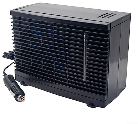 SPORTARC 12V Klimaanlage Tragbare Haus & Auto Kühler Lüfter Wasser EIS Klimaanlage Mobile Klimaanlage, Mobiles Klimagerät,Mini Luftkühler mit Wassertank, Mini Klimaanlage 200 * 110 * 150mm