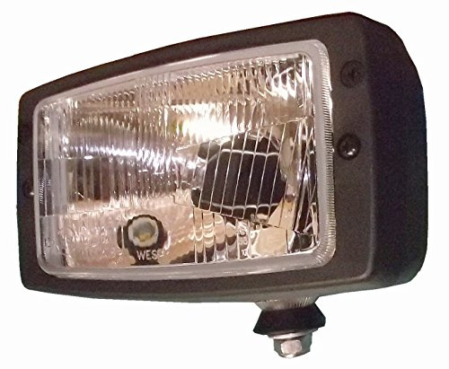 Hauptscheinwerfer H4 12/24V Scheinwerfer Traktor Schlepper mit Standlicht-Funktion 25777, weiß