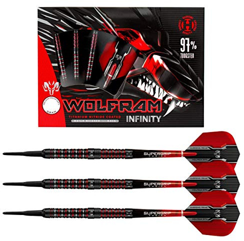 Harrows Wolfram Infinity 97% Tungsten Soft Tip Darts