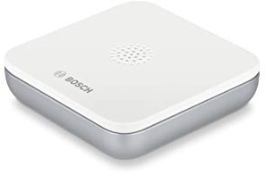 Bosch Smart Home Wassermelder, mit Notrufschnellwahl in der App, rutschfest, schmal und kompakt