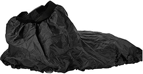 SOULONG Kajak-Spritzrock, universal, verstellbar, Nylon, Surf-Cockpit, wasserdichte Abdeckung, Wassersport-Zubehör (schwarz)