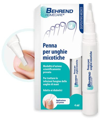 Behrend Homecare – Nagelpilz Stift für eine schnelle Nagelpilzbehandlung bei Pilzinfektionen – Lack für Finger- & Fußnägel – Medizinprodukt mit wissenschaftlich bestätigter Wirkweise