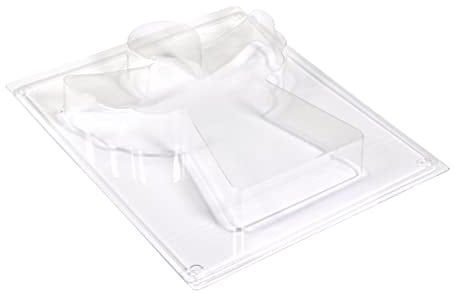 Rayher Gießform Schutzengel, 19 x 17 cm, Tiefe 3 cm, Material PET, zum Ausgießen mit Kreativ-Beton, Raysin-Gießpulver, 5in1 Beton, Betongießform Engel, 36116000