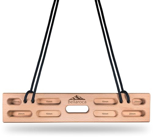 Bellaroca® | Tragbares Kletter-Hangboard, Professionelle Kletterboards Für Fingerkraft Im Sportklettern Und Bouldern