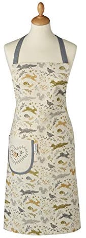 Cooksmart Küchenschürzen für Damen und Herren, 100% Baumwolle, Küchenschürze mit Taschen, moderne Kochschürzen für Damen und Herren, geeignet für alle Arten von Küchen