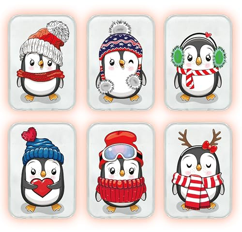Handwärmer Kinder [6er Set] Taschenwärmer Wiederverwendbar für Fingerwärmer- Kinder und Erwachsene - Sofort Aktivierte Langanhaltende Wärmekissen, gegen kalte Hände im Winter (Rosa)