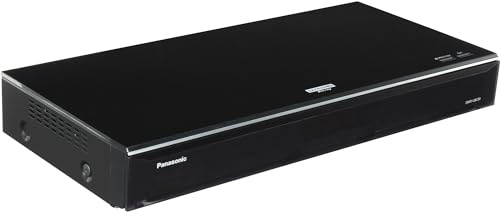 Panasonic DMR-UBC90EGK Ultra HD Blu-ray Recorder (2TB HDD, 4K Blu-ray Disc, UHD TV Kabelempfang, 3X DVB-C/DVB-T2 HD Tuner); Abmessungen (B x H x T) 430 x 68 x 201 mm