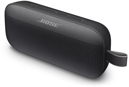Bose SoundLink Flex Bluetooth Speaker – kabelloser, wasserdichter, tragbarer Outdoor-Lautsprecher – Schwarz