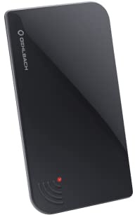 Oehlbach Scope Vision 5G DVB-T2 HD Antenne - Digitale Zimmerantenne - Aktiv DVB-T2 Verstärker - Nachfolger unseres Testsiegers - mit 5G Filter - Schwarz