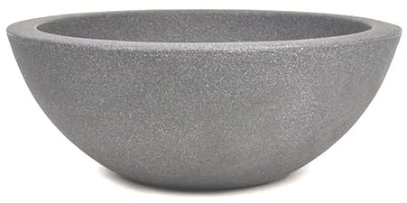 Kölle Pflanzschale Leila grau, Ø 52 cm x H20 cm, Erdvol. 24 l