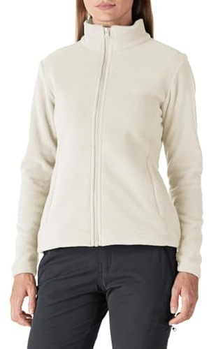 Outdoor Ventures Damen Fleecejacke mit Durchgehendem 220G Warm Sweatjacke | 4 Taschen, Leicht, Warm, Atmungsaktiv, Microfleecejacke, Stehkragen, zum Laufen Wandern Freizeit