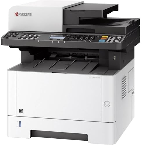 Kyocera Ecosys M2135dn Multifunktionsdrucker Schwarz Weiss. 35 Seiten pro Minute. Drucker Scanner Kopierer. Laserdrucker Multifunktionsgerät inkl. Mobile-Print-Funktion