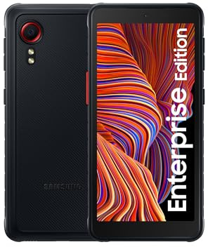 Samsung Galaxy Xcover5 Enterprise Edition, robustes 5,3 Zoll Android Smartphone, 64 GB, 3.000 mAh Akku, Business Handy, wassergschützt, Smartphone ohne Vertrag, Black