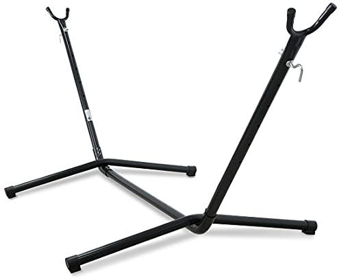your GEAR Hängemattengestell – belastbar bis 350 kg, wetterfestes und pulverbeschichtetes Metallgestell für Hängematten 260-350 cm, Outdoor & Indoor, leicht aufbaubar, sicher & stabil