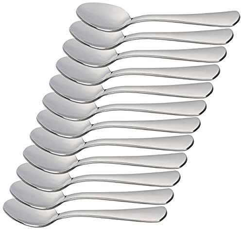 12 Dessertlöffel 15x3,2cm Edelstahl 18/0 Schlichtes Und Elegantes Design